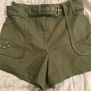 Derek Lam Sage Green Women's Cargo Shorts like new!